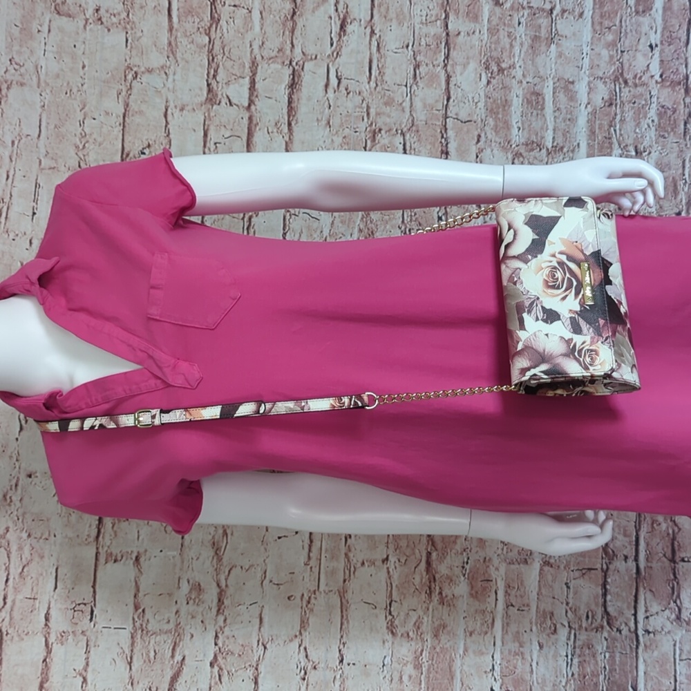 Betsey Johnson floral crossbody bag